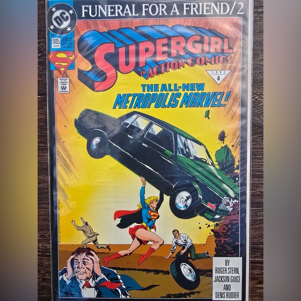 Supergirl in Action Comics Issue 4